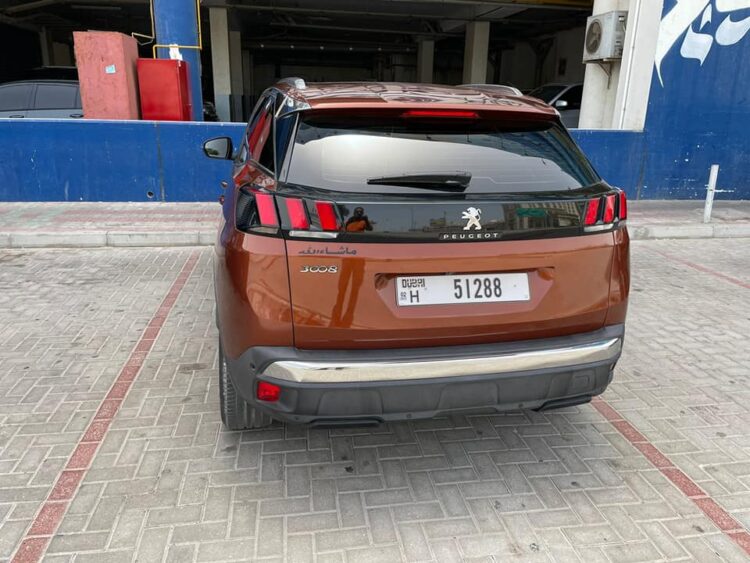 للبيع سياره بيجو ٣٠٠٨ موديل ٢٠١٩ في دبي Peugeot 3008 model 2019