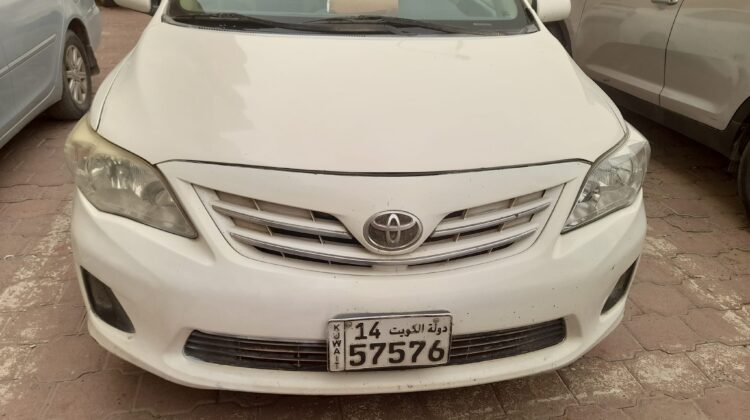 اسعار سيارات مستعملة تويوتا كورولا في الكويت